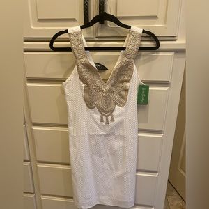 Lilly Pulitzer Size 0 Largo Shift Dress Resort White